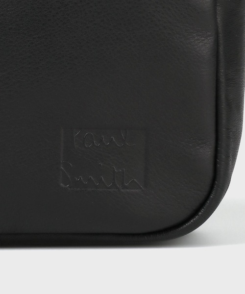すぐ届く！*Paul Smith* レザーパッチワーク ミニショルダー レザーパッチワーク ミニショルダーバッグ（カーキ） ｜ポール