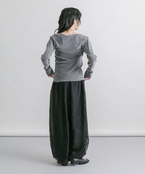 kbf チュールバルーンパンツ KBF（ケイビーエフ）の「チュールバルーンパンツ（その他パンツ