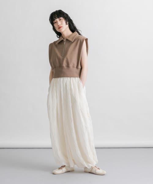 KBF パンツ ウェーブバルーンパンツ レディース : ZOZOTOWN