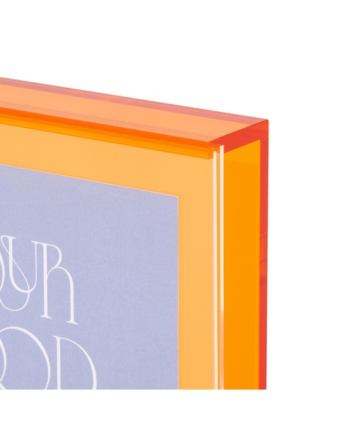 Francfranc（フランフラン） 写真立て カラフルアクリルフレームBOX S