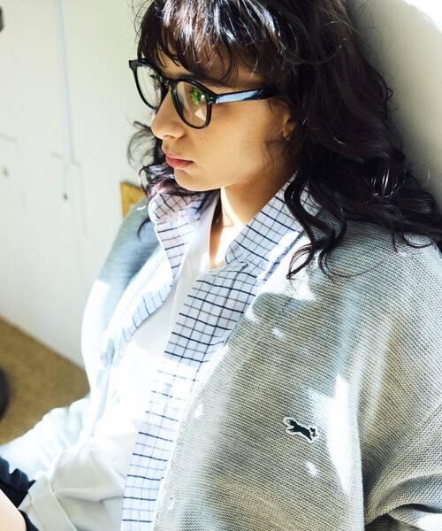 「TOWNCRAFT」 ニットカーディガン「FREAK’S STOREコラボ」 MEDIUM イエロー メンズ_画像5