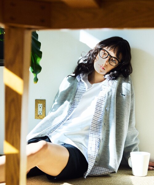 「TOWNCRAFT」 ニットカーディガン「FREAK’S STOREコラボ」 MEDIUM イエロー メンズ_画像9