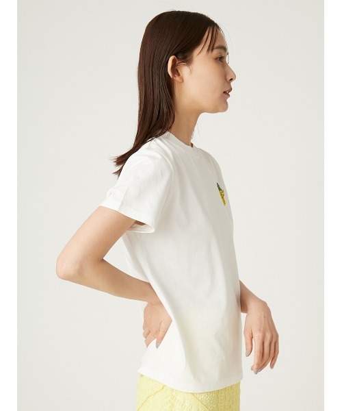 FRAY I.D tシャツ フルーツビジューエンブロイダリーTシャツ