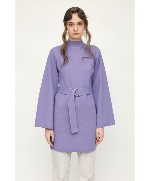 「SLY」 ニットワンピース FREE ブラック レディース_画像2