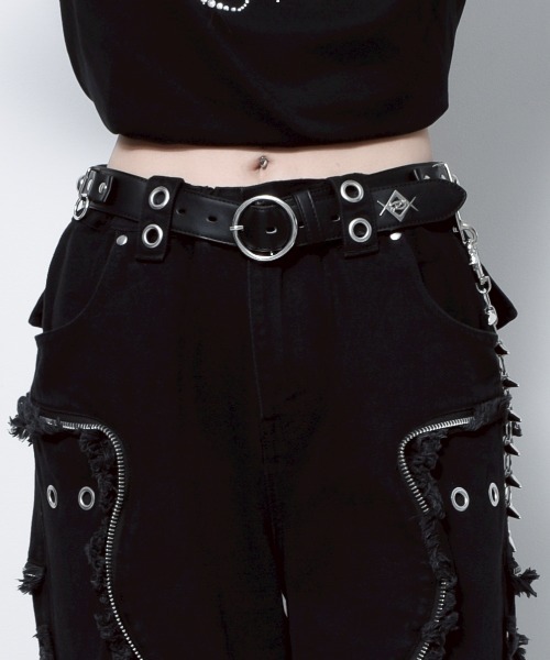 REFLEM（レフレム） ベルト 「REFLEM/レフレム」スパイクチェーン付き