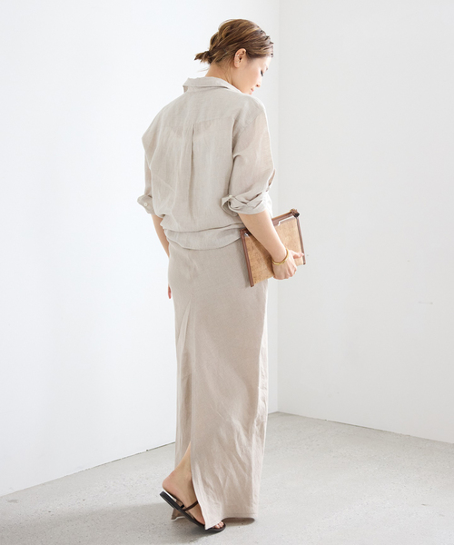 Deuxieme Classe スカート *OGLINEN タイトスカート : ZOZOTOWN