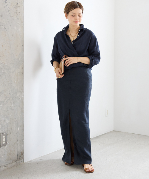 Deuxieme Classe スカート *OGLINEN タイトスカート : ZOZOTOWN