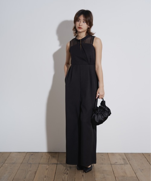 【***you***】My shawty オケージョンドレス My shawty パンツドレス docking all in one : ZOZOTOWN Yahoo