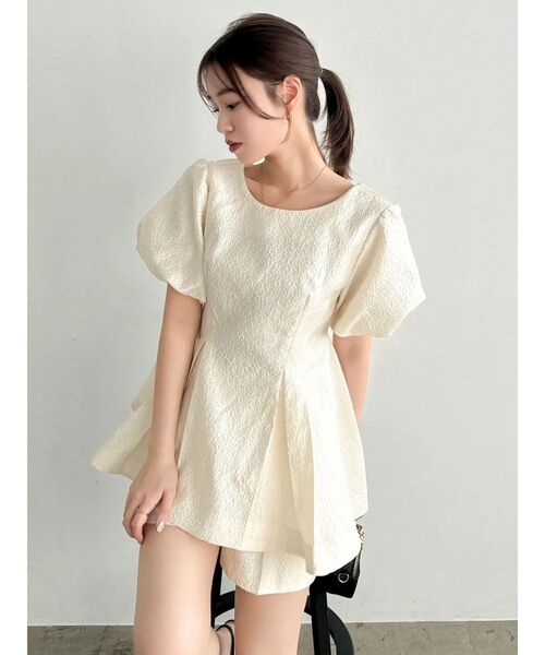 dazzlin 【藤井サチコラボ】フクレジャカードチュニック dazzlin パンツ 「藤井サチコラボ」フクレジャカードチュニック