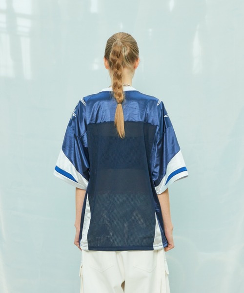 LARTIGENT（ラーティゼン） tシャツ L9 BIG NUMBER FOOTBALL TOP