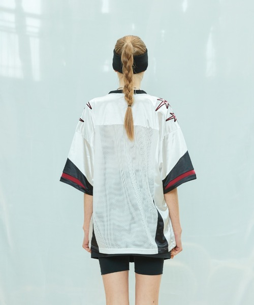 LARTIGENT（ラーティゼン） tシャツ L9 BIG NUMBER FOOTBALL TOP