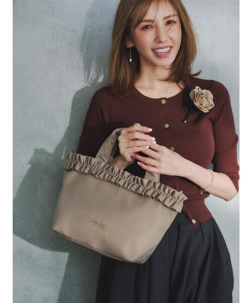 TOCCA（トッカ） トートバッグ FRILL GARLAND NYLONTOTE トートバッグ