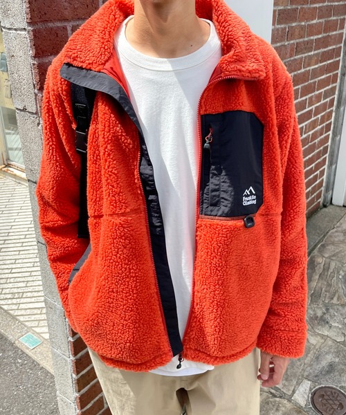 「Franklin Climbing」 ジップアップブルゾン 6 マスタード メンズ_画像4