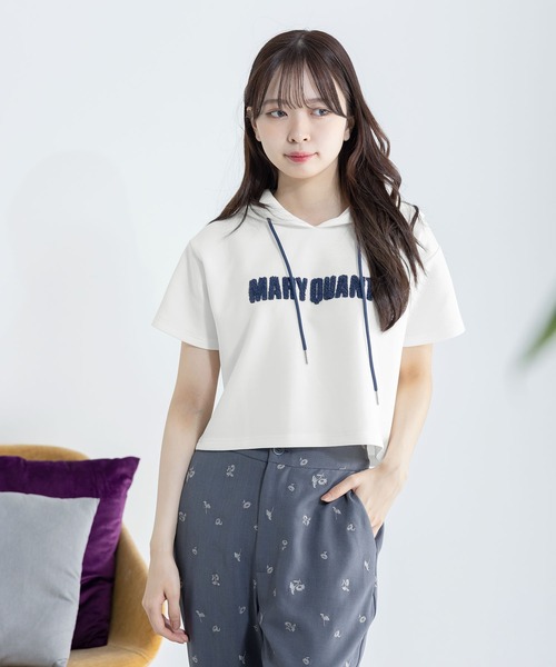 マリークワント マリクワ MQ パーカー 未使用 MARY QUANT パーカー マリークワント mary quant 撥水UVジップ