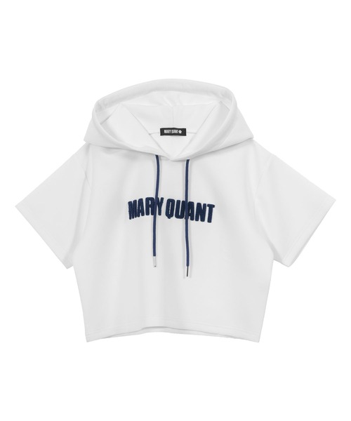 新品　タグ無し　MARY QUANT グレー フード付きパーカー MARY QUANT ONLINE SHOP｜マリークヮントオンラインショップ