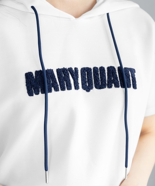 マリークワント マリクワ MQ パーカー 未使用 MARY QUANT パーカー マリークワント mary quant 撥水UVジップ