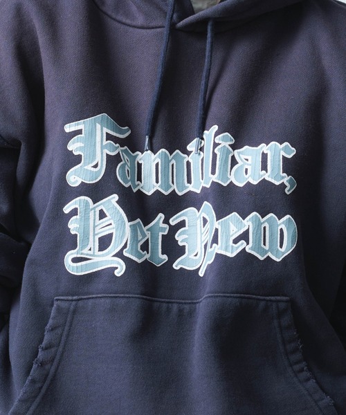 トレーナー スウェット 「KHA:KI / カーキ」DAMAGE HOODIE F.Y.N レディース kha:ki トレーナー スウェット 「KHA:KI / カーキ」DAMAGE