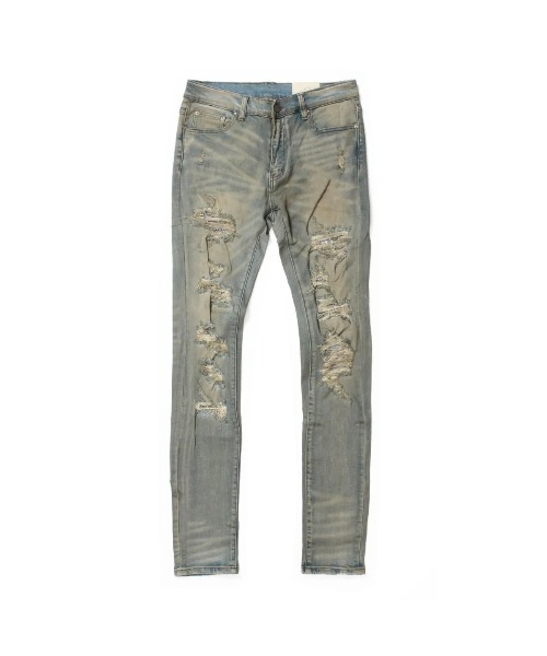 パンツ [mnml] X201 Rhinestone Skinny Denim 28 mnml ジーンズ 「mnml」X201 RHINESTONE SKINNY DENIM 「I