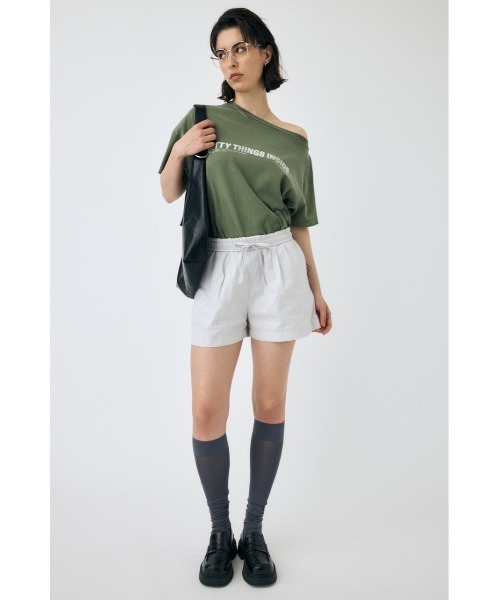 moussy ONE SHOULDER Tシャツ 楽天市場】ONE SHOULDER TEE／マウジー（MOUSSY） : 丸井