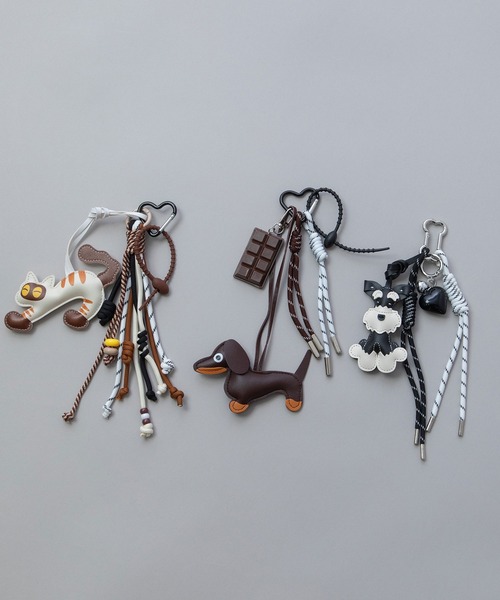 Munich（ミューニック） キーホルダー アニマルモチーフバッグチャーム