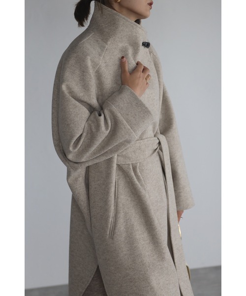 「Bonjour Sagan」 チェスターコート FREE ベージュ レディース_画像2