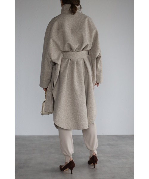 「Bonjour Sagan」 チェスターコート FREE ベージュ レディース_画像3