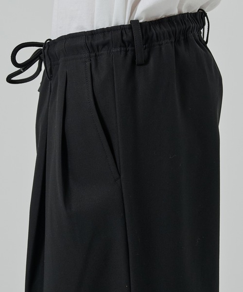 markaware スラックス　24AW ダークブラウン　サイズ2 MARKAWARE/マーカウェア】FLAT TAPERED TROUSERS（スラックス