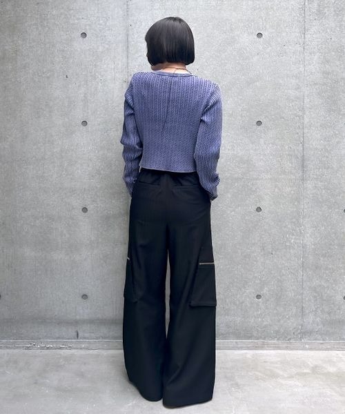 PAGEBOY（ページボーイ） カーディガン ピグメントケーブル