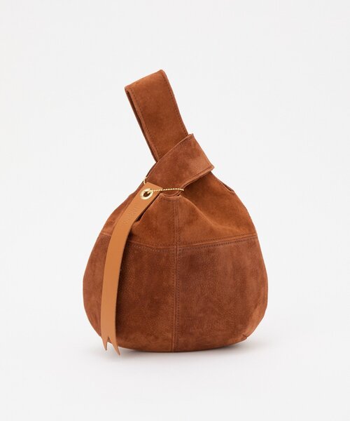 russet（ラシット） トートバッグ スエード巾着ハンドバッグ