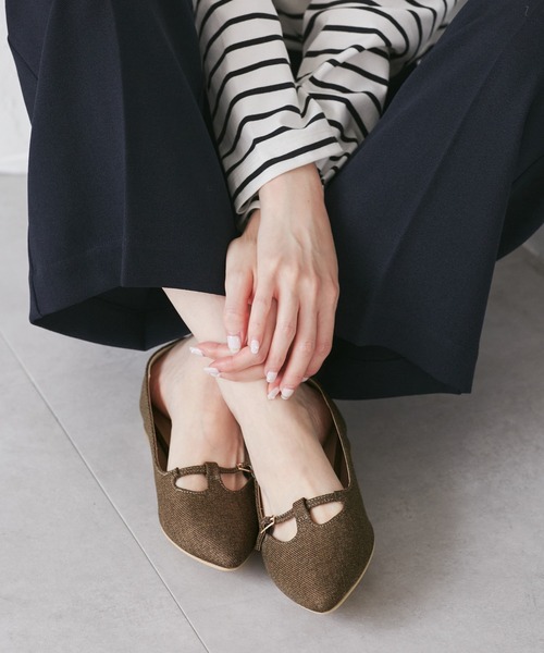 ROPE' PICNIC（ロペ ピクニック） パンプス Tストラップフラット