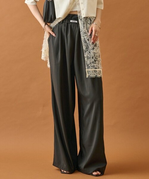manana suerteハーフパンツ美品　ブラックM manana suerte 「manana suerte」 ハーフパンツ MEDIUM ブラック