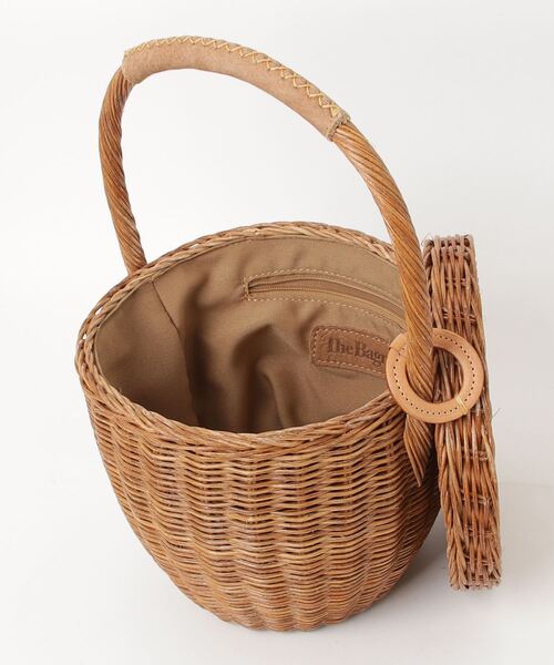 「The Bagmati」 かごバッグ - ブラウン レディース_画像4