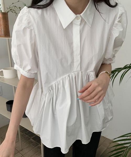 「CADBURY」 半袖シャツ LARGE ブラック レディース_画像8