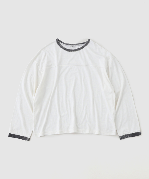 エディフィス（EDIFICE）/TanC (タンク) for BOUCLE 別注 HAND RINGER フットボール Tシャツ EDIFICE（エディフィス） tシャツ TanC (タンク) for BOUCLE 別注 HAND