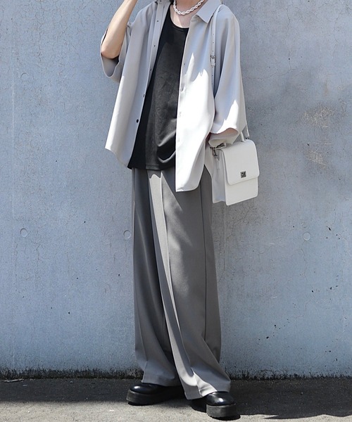 「Loose/ルース」 半袖シャツ M ブルー系その他 メンズ_画像7