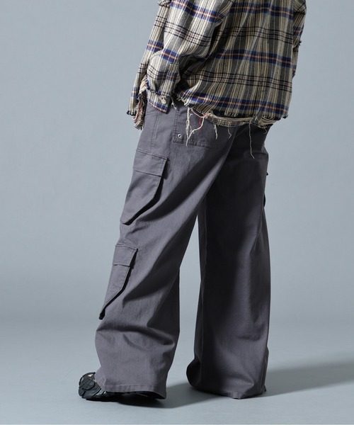 パンツ DankeSchon STTWILL FLARE CARGOPANTS DANKE SCHON（ダンケシェーン） ワイドパンツ カーゴパンツ