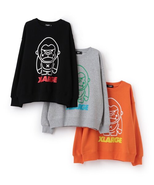 XLARGE KIDS（エクストララージ キッズ） トレーナー ファニーゴリラ