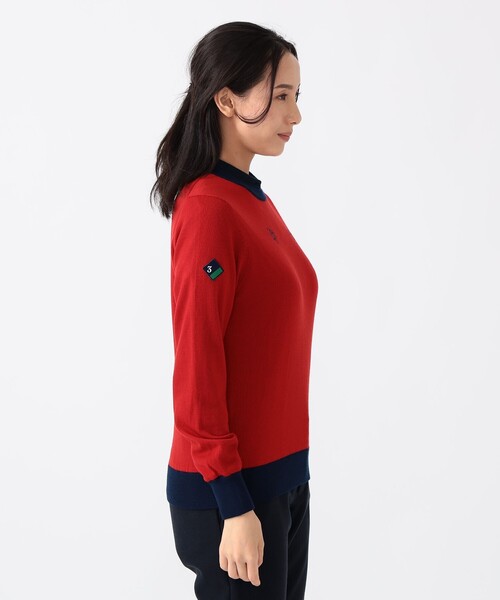 BEAMS GOLF（ビームス ゴルフ） ニット セーター 「WOMEN」PURPLE