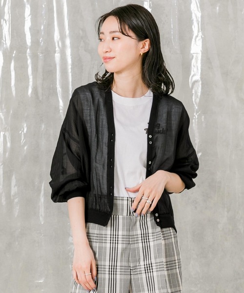 「Gready Brilliant」 「huitieme nid」カーディガン FREE オフホワイト レディース_画像6