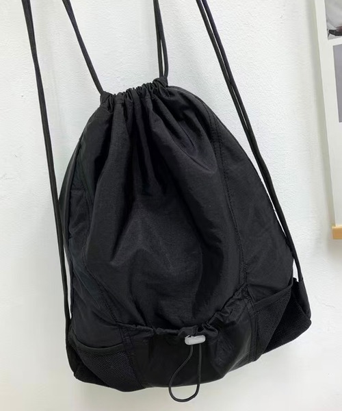 NuNuNa デイバック リュック 「NuNuNa」ドローコード ポケット