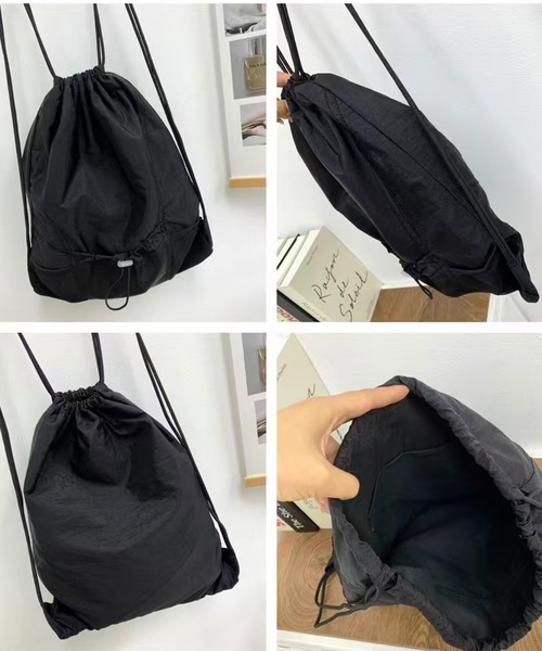 NuNuNa デイバック リュック 「NuNuNa」ドローコード ポケット