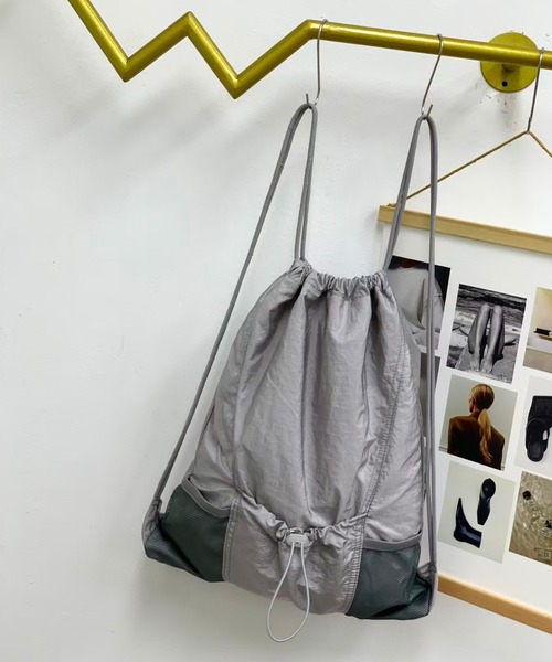 NuNuNa デイバック リュック 「NuNuNa」ドローコード ポケット