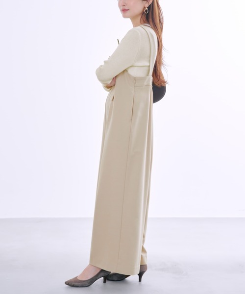 cohina ゴールドバックルサスペンダーオールインワン オールインワン ゴールドバックルサスペンダーオールインワン 「低身長