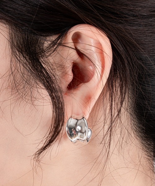 【極美品】JENNY BIRD ジェニーバード フープピアス シルバー JENNYBIRD（ジェニーバード） ピアス 「JENNY BIRD/ジェニーバード