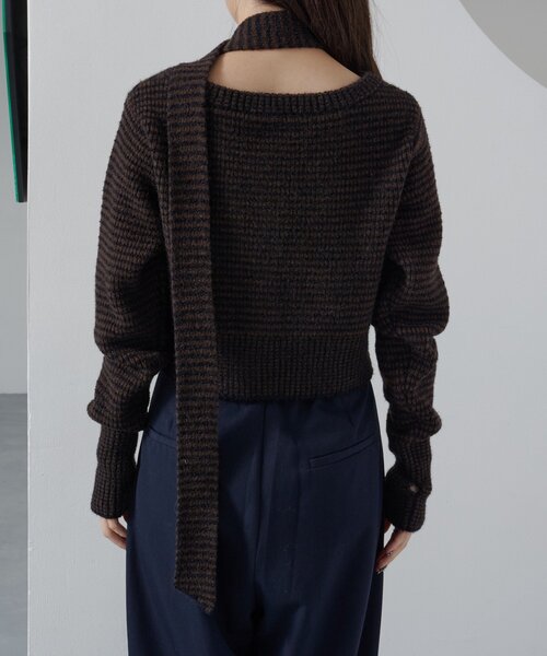 Kastane（カスタネ） ニット セーター ボウタイニットカーディガン
