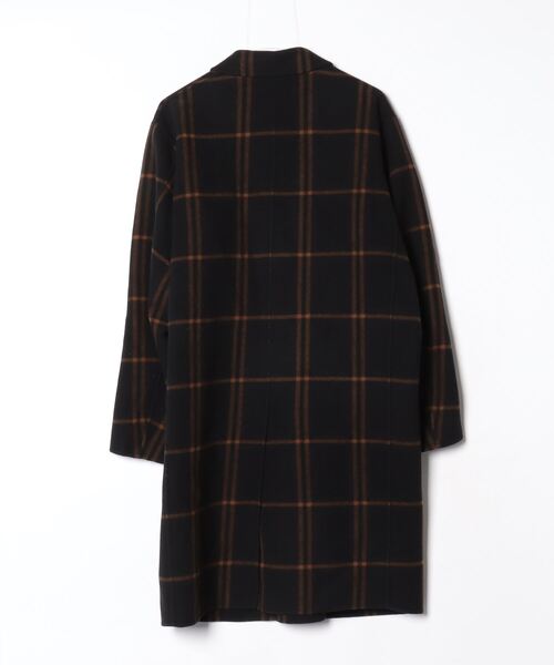 EDIFICE（エディフィス） ステンカラーコート MEDIUM ブラック メンズ