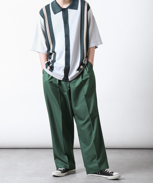 「ZIP FIVE」 スラックス X-LARGE ベージュ メンズ_画像5