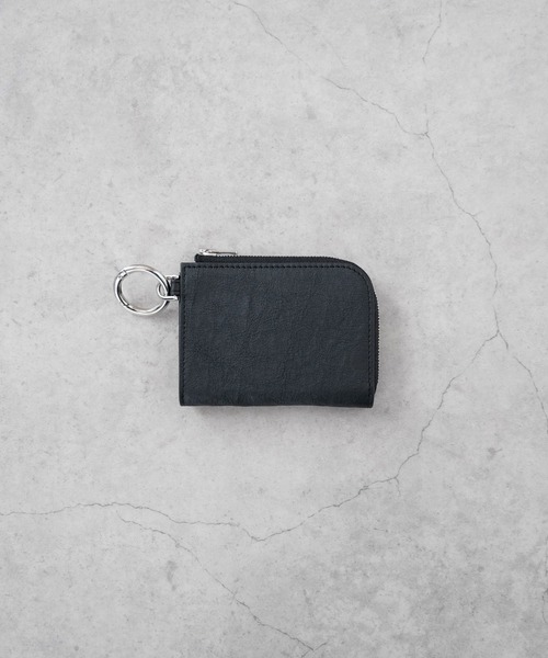 SENTI（センティ） 財布 Dyneema Leather COMPACT ZIP WALLET / 超軽量