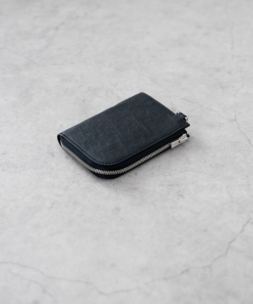 SENTI（センティ） 財布 Dyneema Leather COMPACT ZIP WALLET / 超軽量
