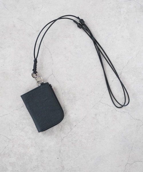 SENTI（センティ） 財布 Dyneema Leather COMPACT ZIP WALLET / 超軽量